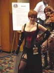 Scarlet corset Dawn