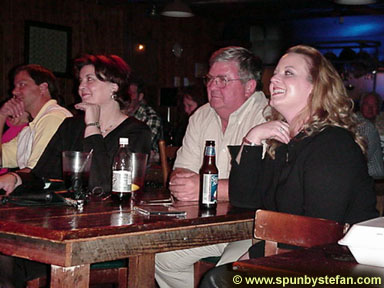 BJ Eason, Jimmy Eason, and Bettyanne Eason enjoy the show